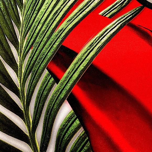 Clover Canyon body con saffron drape dress - Picture 5 of 8